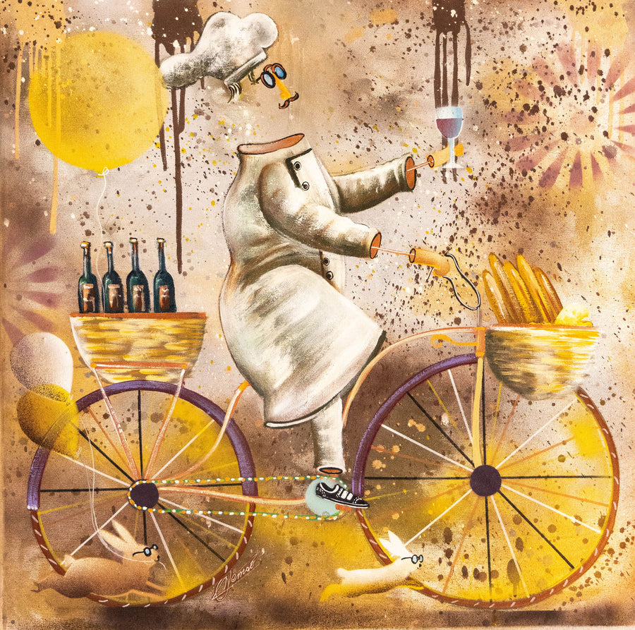 Cheers To Life (Originale avec certificat) Réalisée en 2024