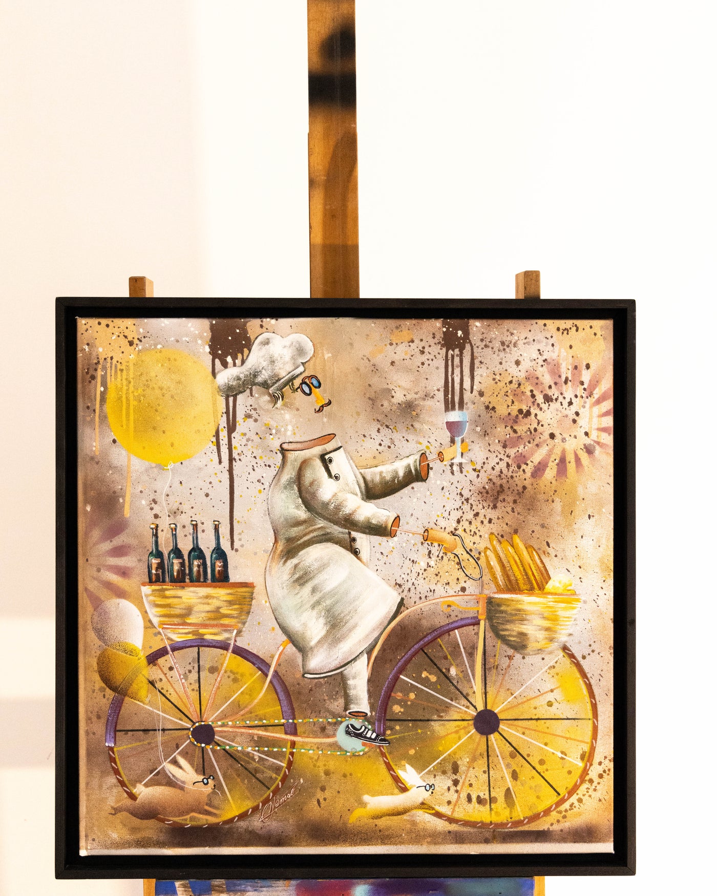 Cheers To Life (Originale avec certificat) Réalisée en 2024