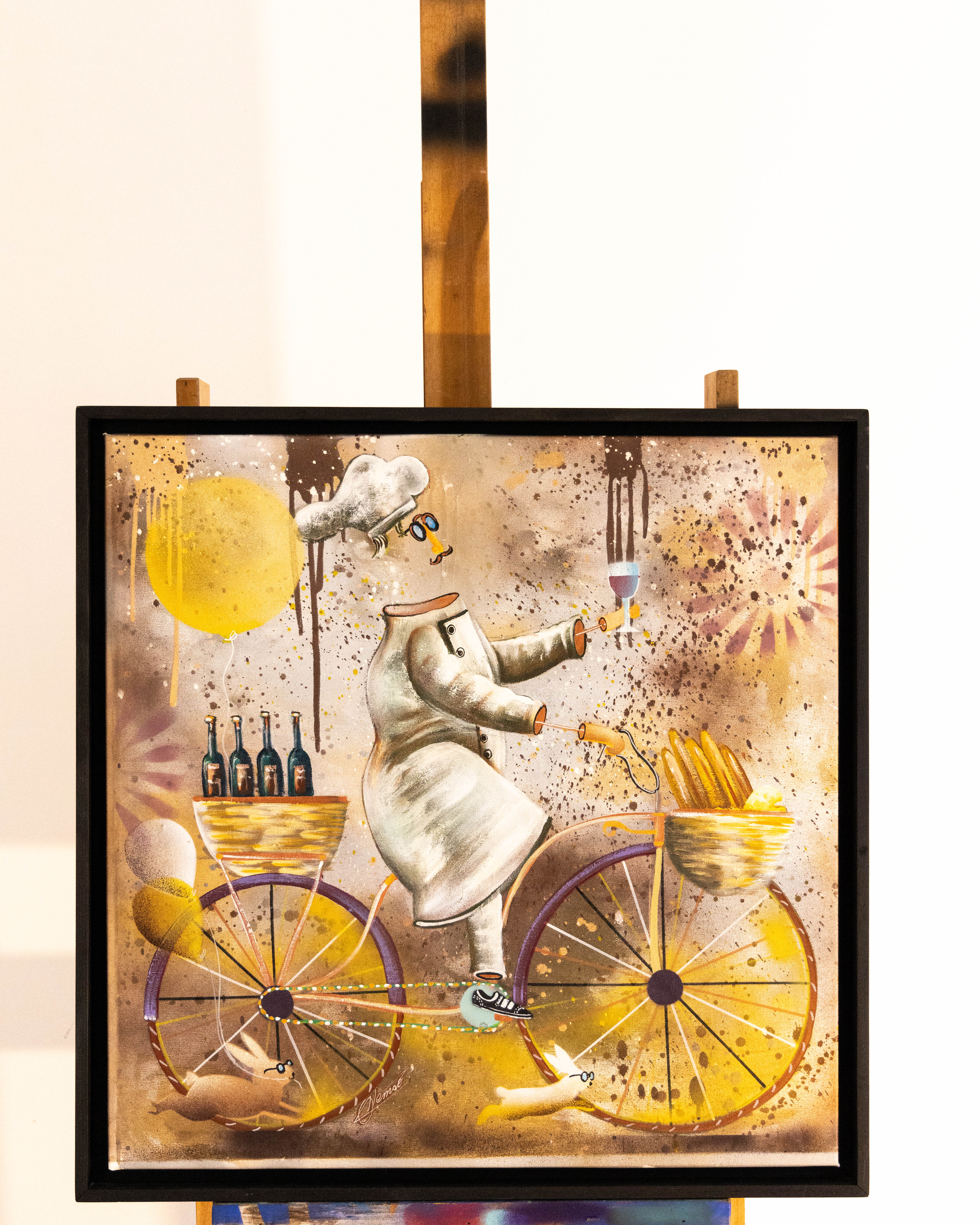 Cheers To Life (Originale avec certificat) Réalisée en 2024