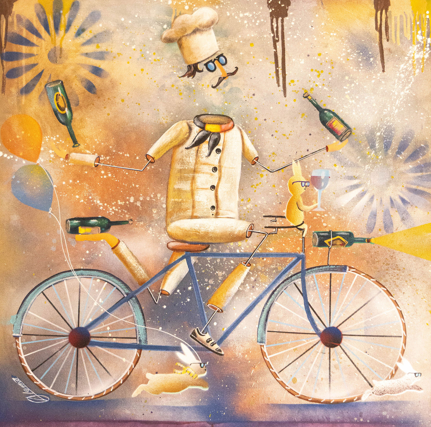 Balance (Originale avec certificat) Réalisée en 2024