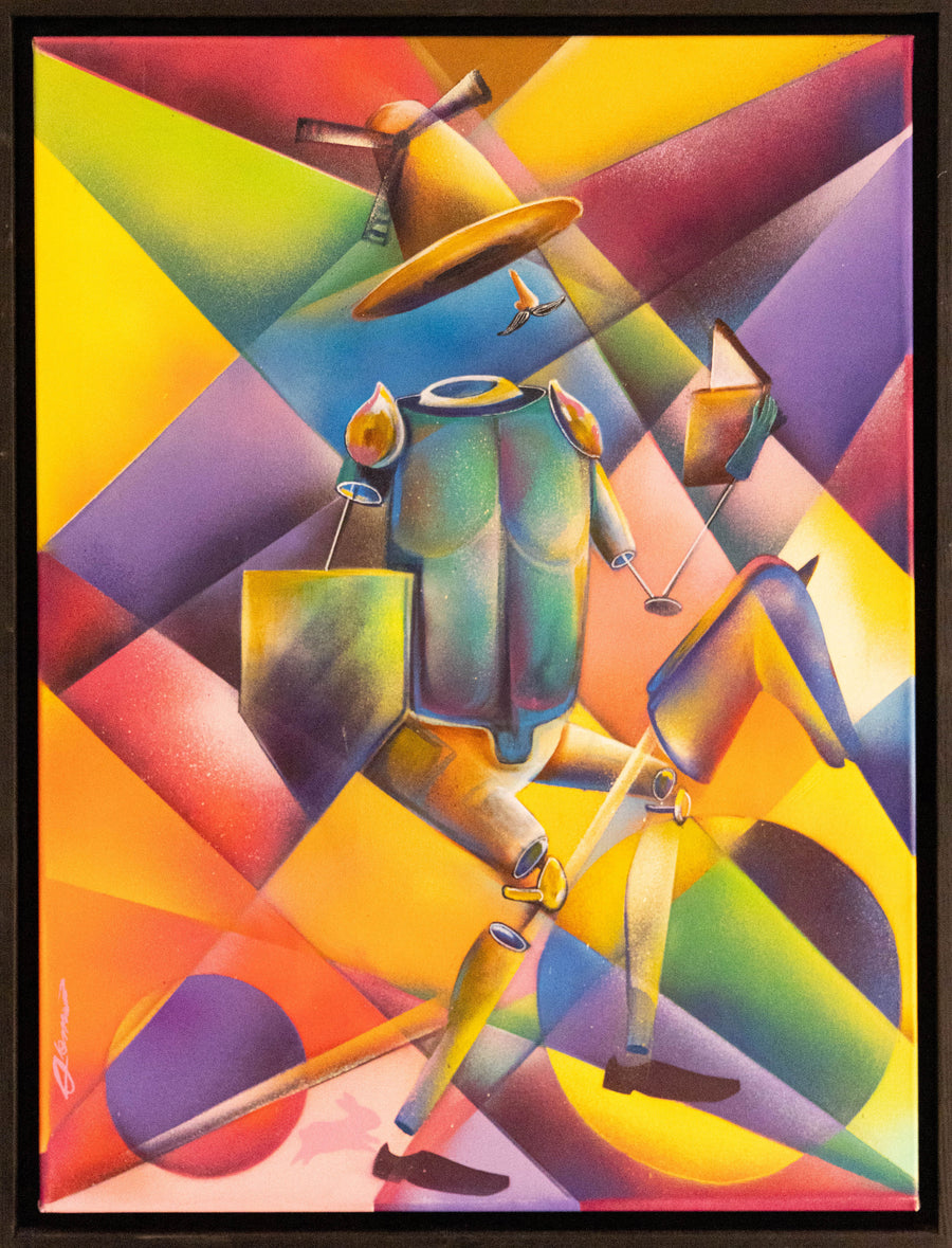 Threads of Quixote (Originale avec certificat) Réalisée en 2024