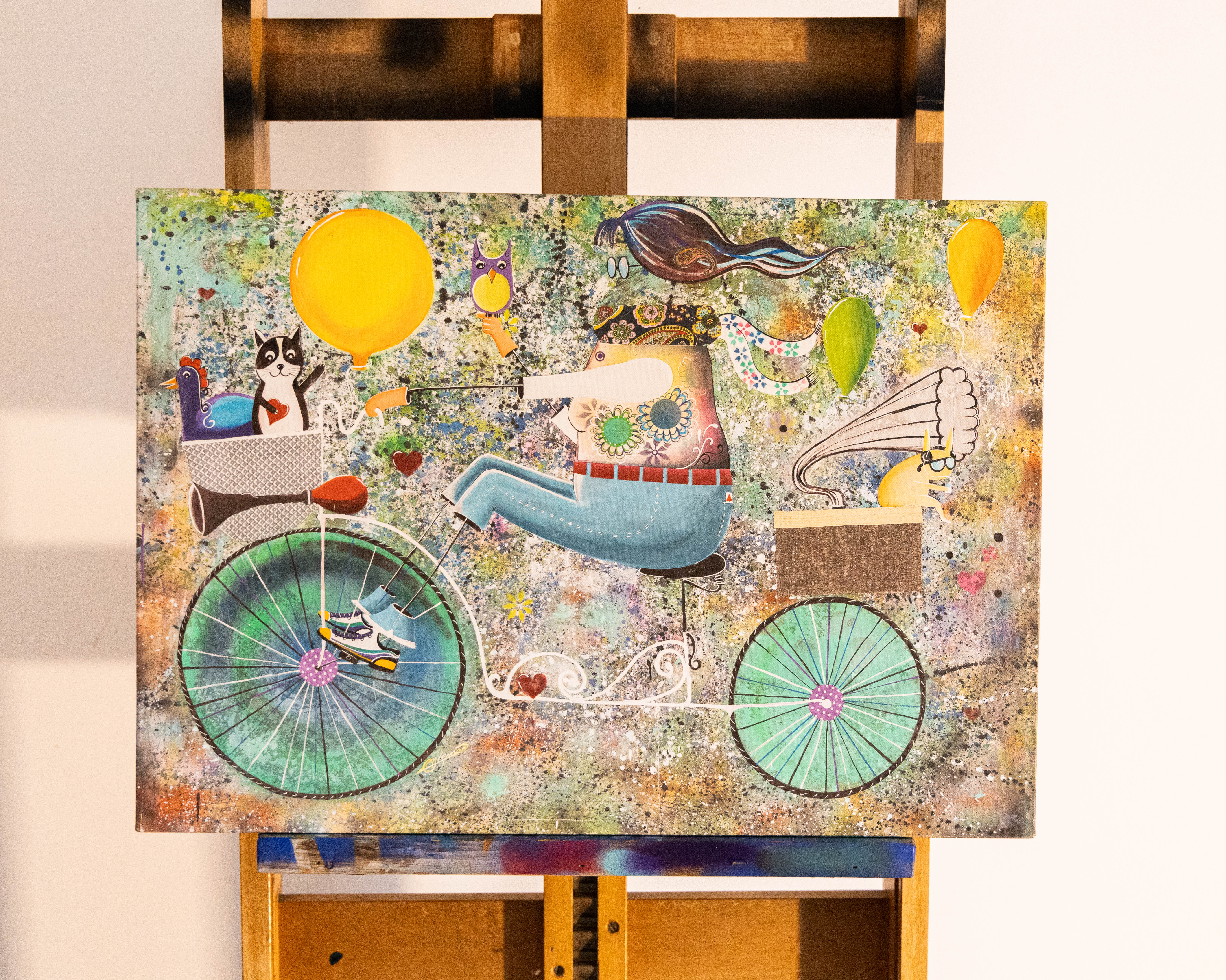 Music to Brighten Your Day (Impression sur toile d'art en édition limitée certifiée)