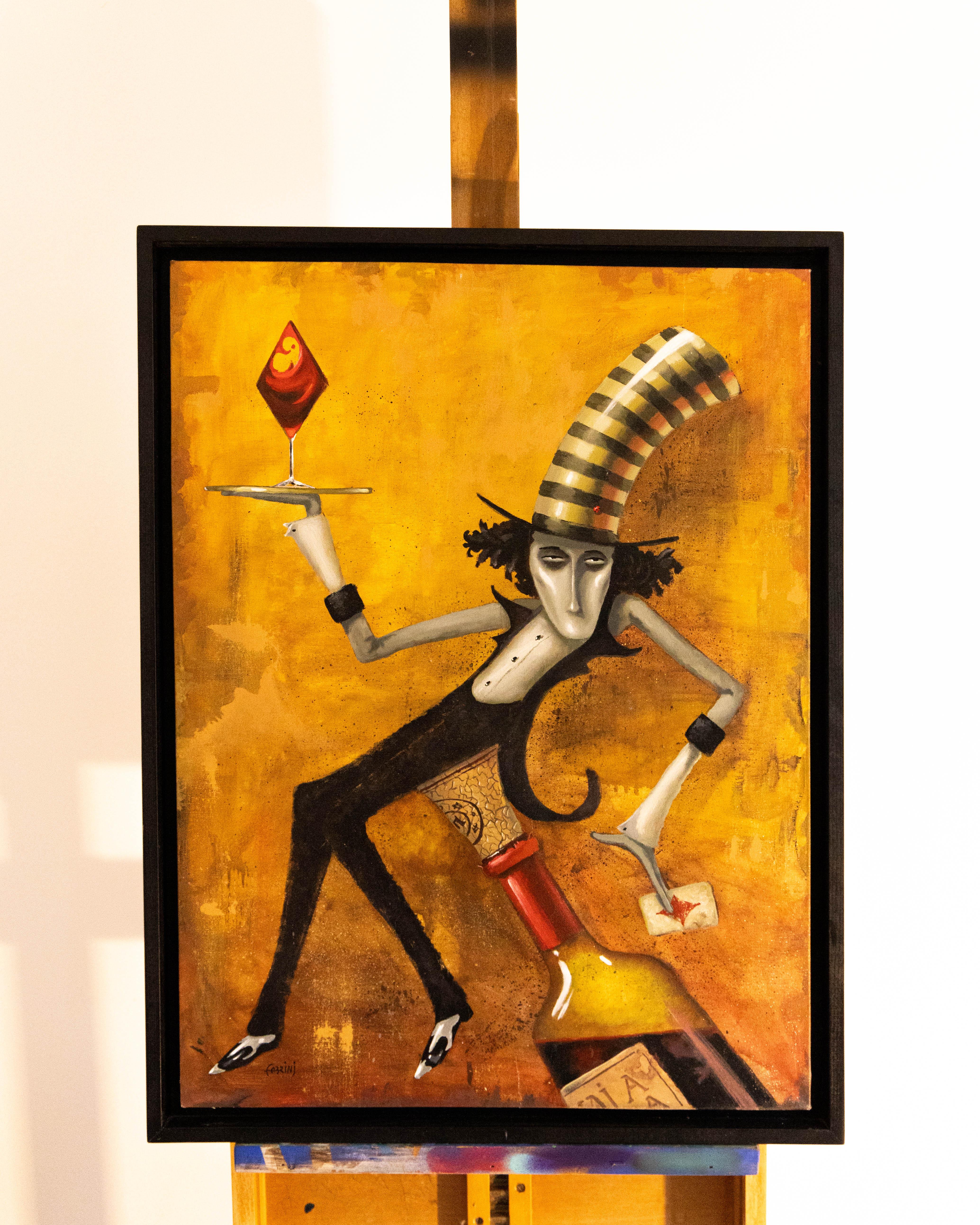 Jack of Diamonds (Originale avec certificat) Réalisée en 2023