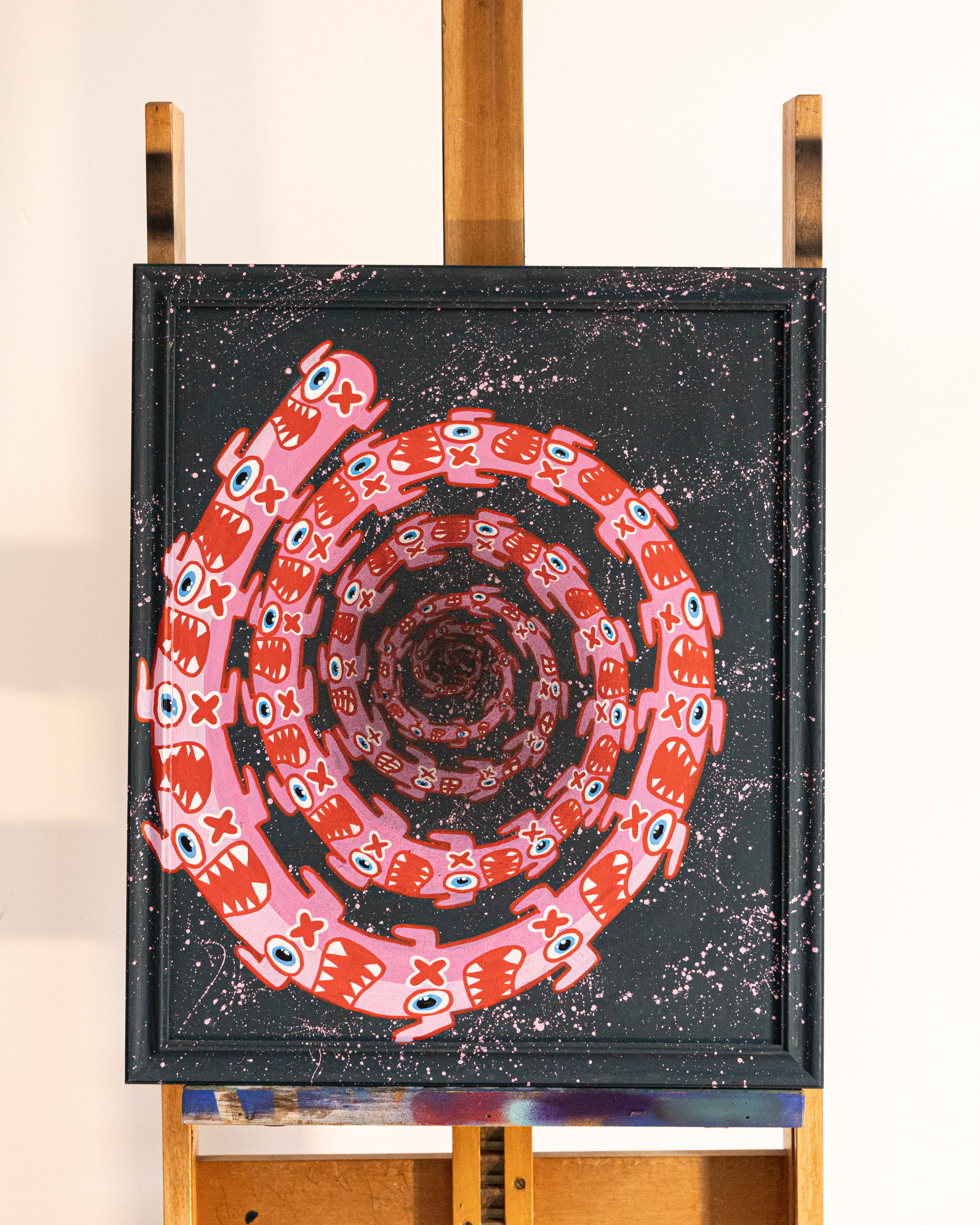 Endless Hole (Originale avec certificat) Réalisée en 2024