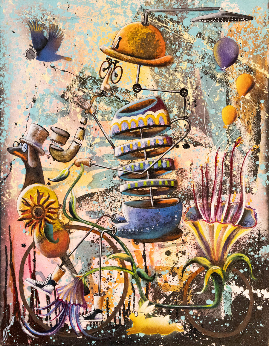 Fragments of Time (Originale avec certificat) Réalisée en 2022