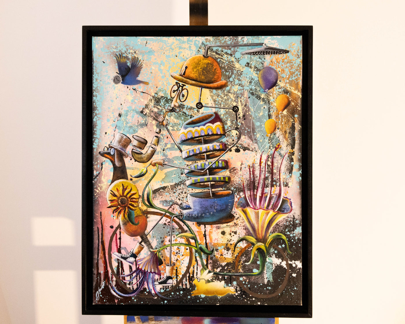 Fragments of Time (Originale avec certificat) Réalisée en 2022