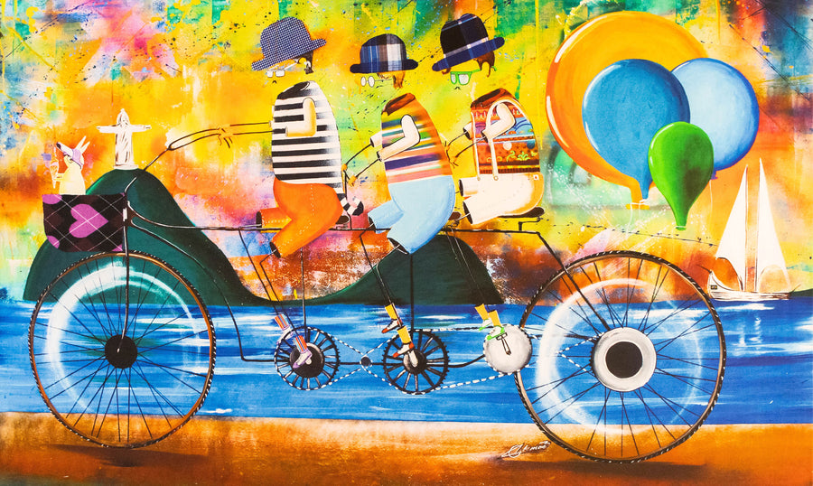 Memories of Rio de Janeiro II (impression sur toile d'art édition limitée certifiée)