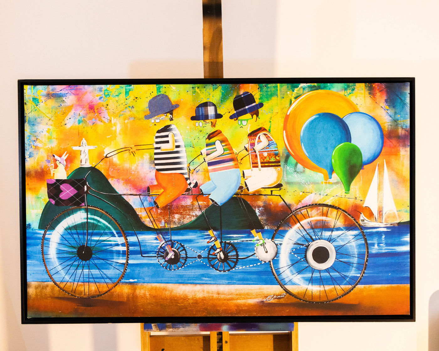 Memories of Rio de Janeiro II (impression sur toile d'art édition limitée certifiée)