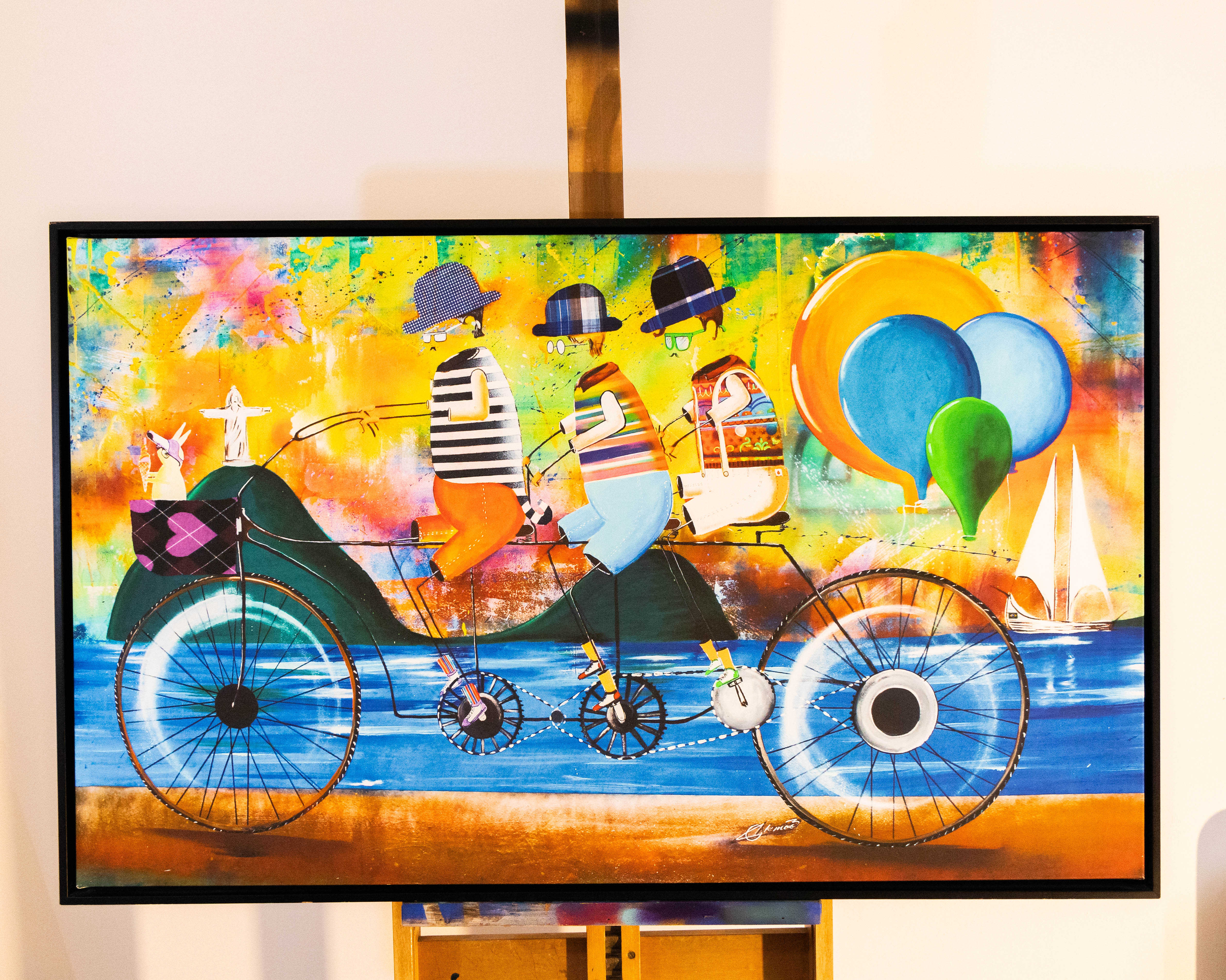 Memories of Rio de Janeiro II (impression sur toile d'art édition limitée certifiée)